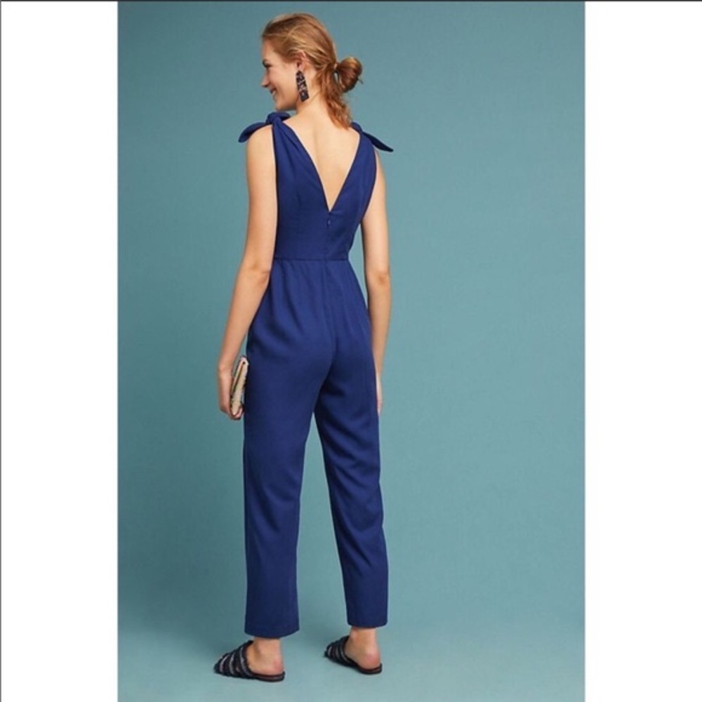 Tracy Reese x Anthropologie Maud Tie Jumpsuit